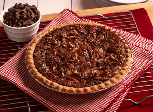 The Ukrop's Chocolate Pecan Pie.