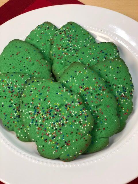 christmas tree cookies  sold out  ukrop's homestyle foods