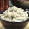 A bowl of Ukrop's Old Fashioned Potato Salad.