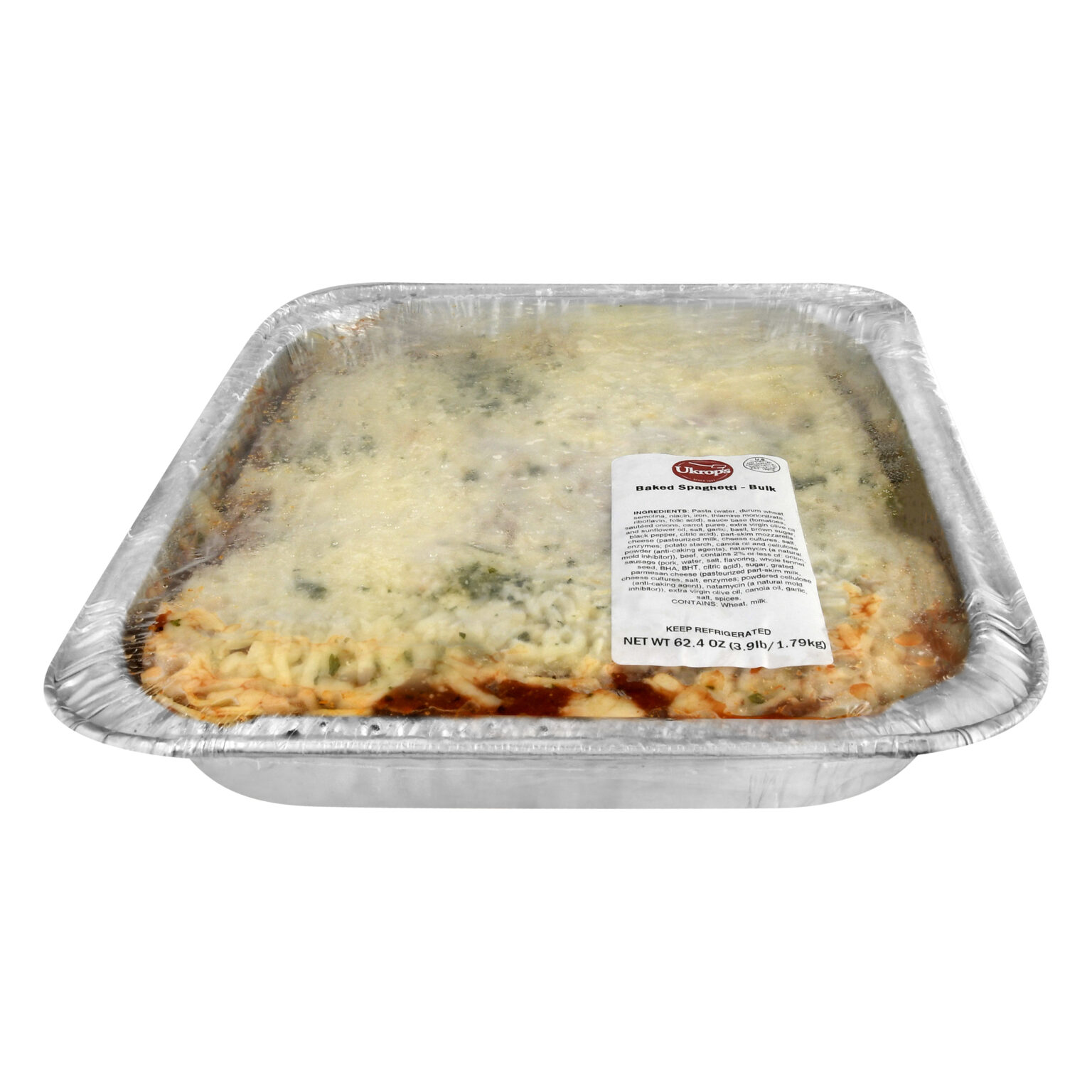 Baked Spaghetti Bulk Ukrop's Homestyle Foods
