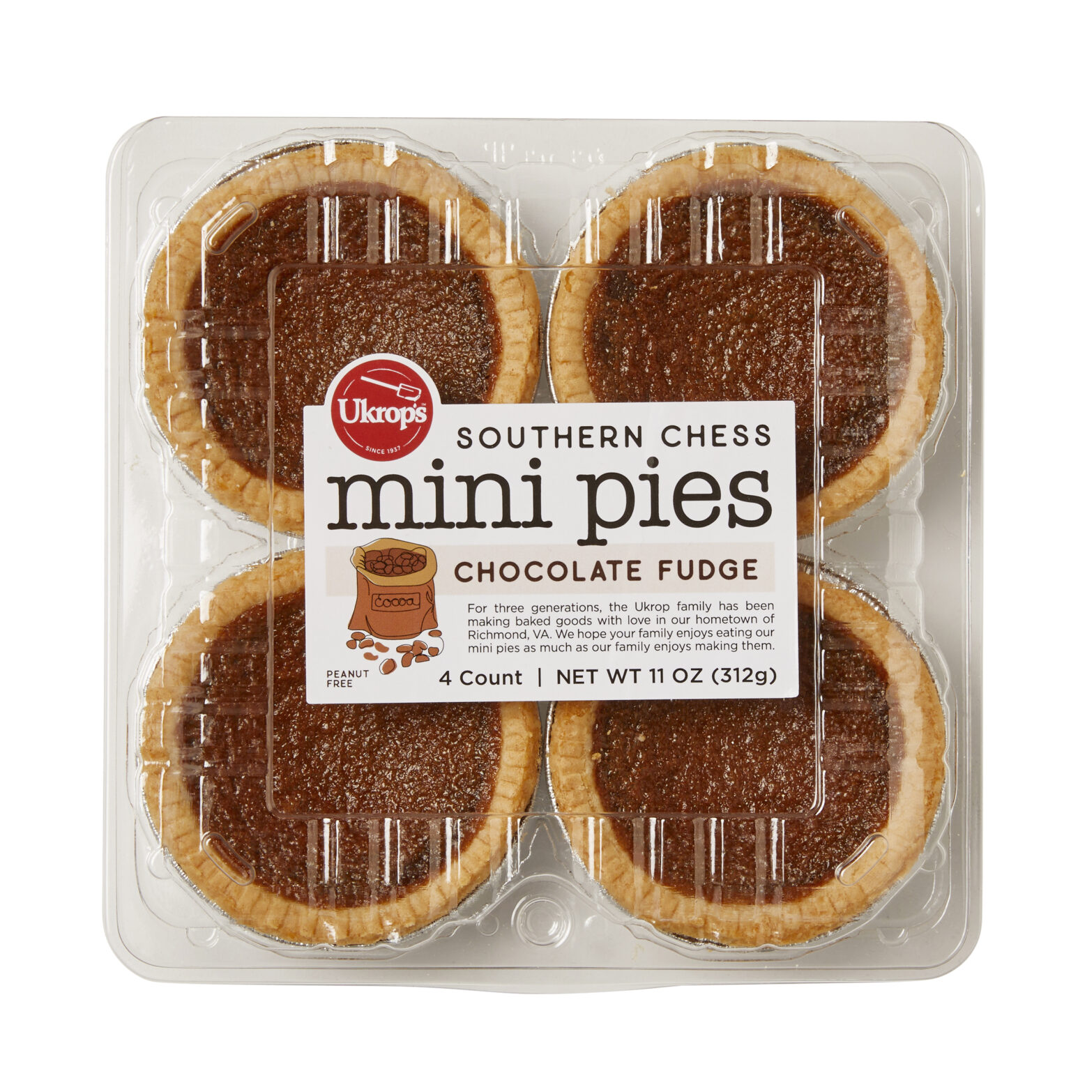 Chocolate Fudge Mini Pies Ukrops Homestyle Foods